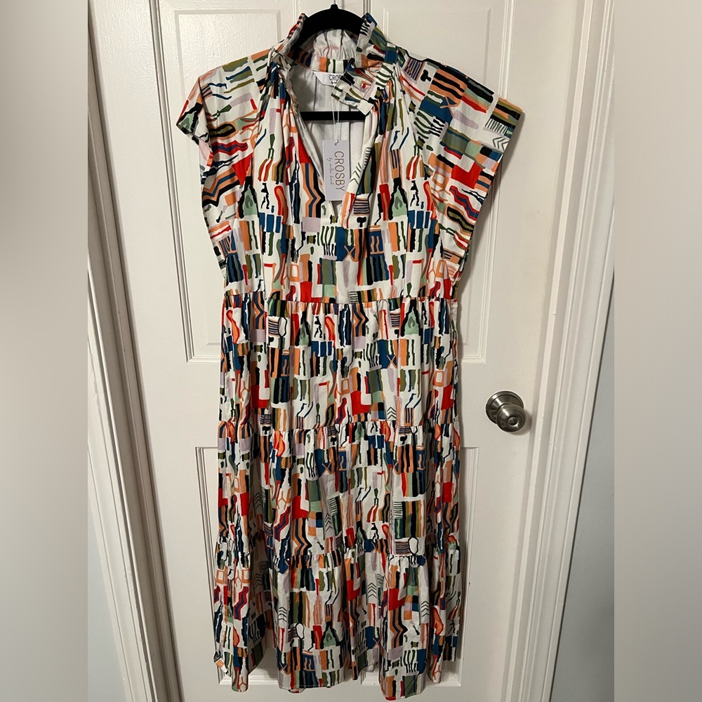 Crosby by Mollie Burch. Medium midi dress. New with tags.
